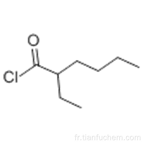 Chlorure d&#39;hexanoyle, 2-éthyle CAS 760-67-8